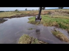 มือสอง Volvo EC140 Excavator 0.66m3 ถังใช้ Excavator เครื่องราคาถูก